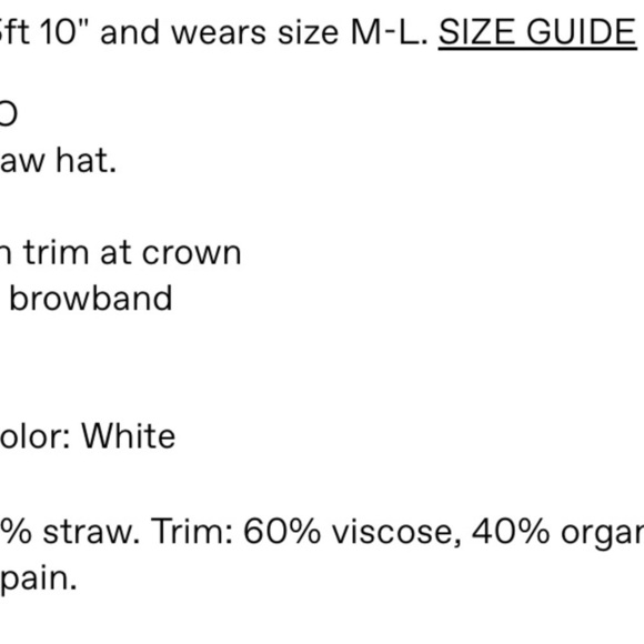 rag & bone Women\'s Panama Hat, White, S-M vacation festival cowgirl cowboy main image 12